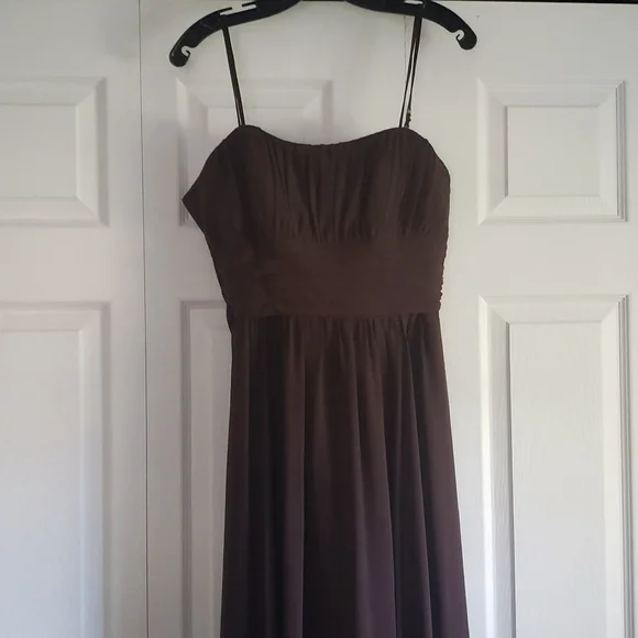Alexia Designs Dresses | Alexia Designs Bridesmaid Dress In Color Brown In Excellent Condition Size 10 | Color: Brown | Size: 10 | Calzone19's Closet